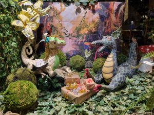 fantastical toy display