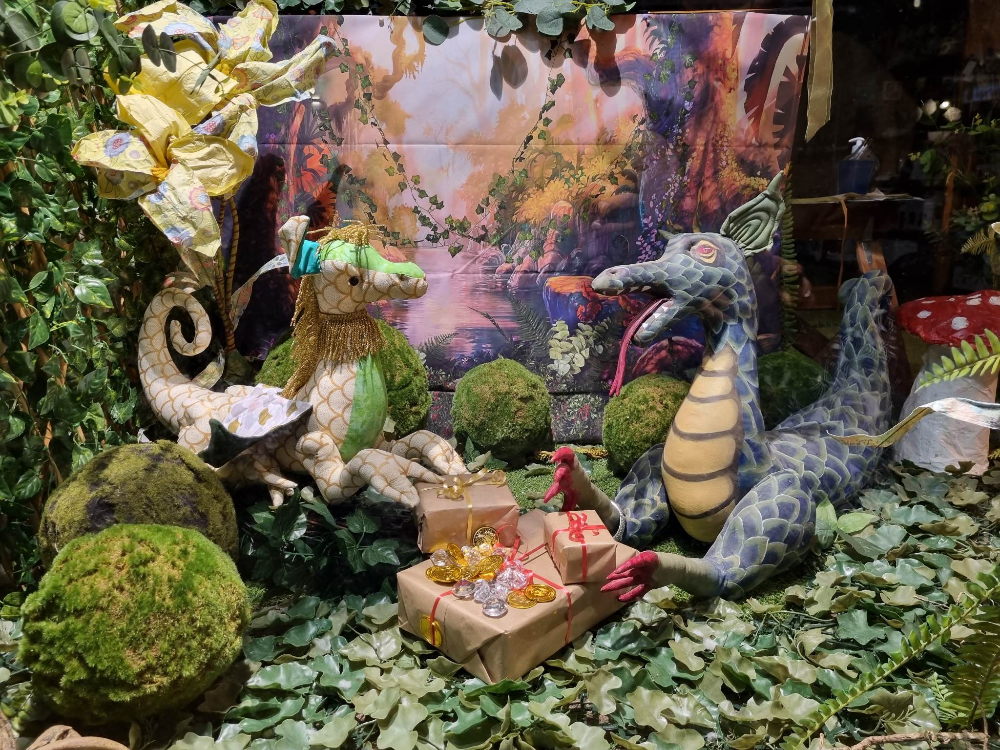 fantastical toy display